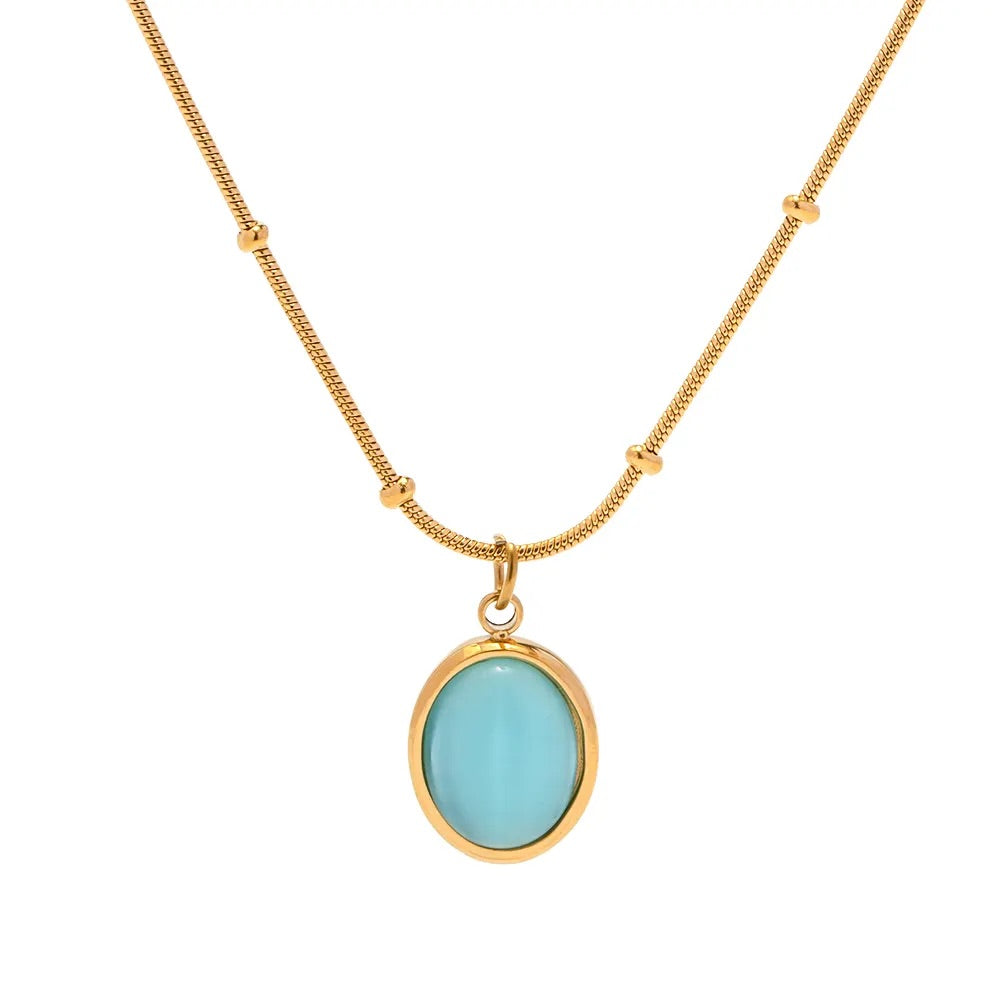 Aqua Serenity Necklace