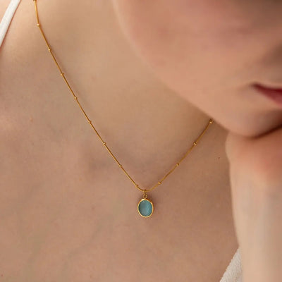 Aqua Serenity Necklace