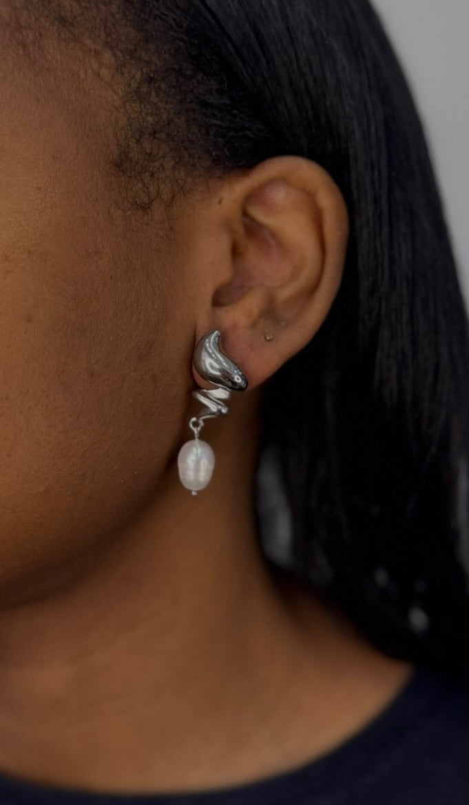 Serene Swirl Earrings