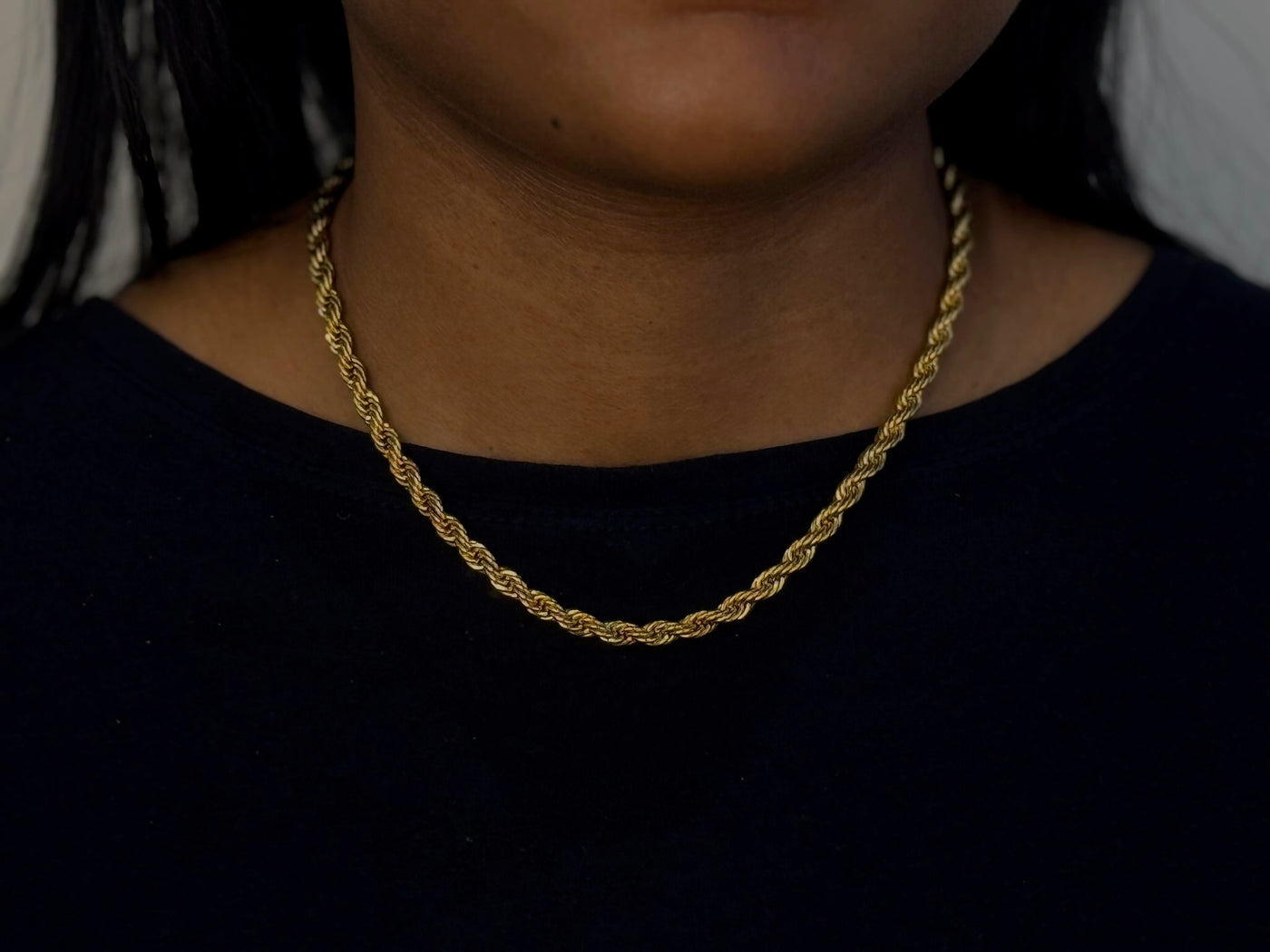 Radiant Rope Chain Necklace