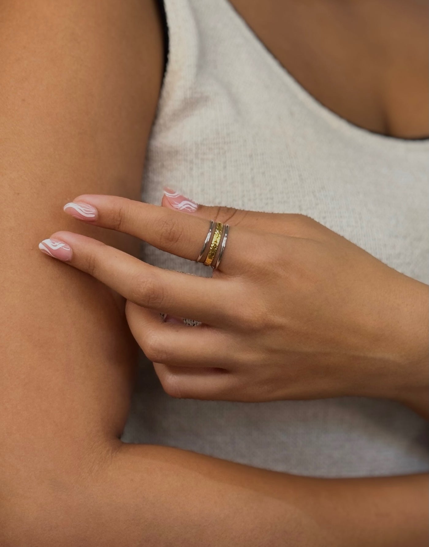 Rebel Adjustable Band Ring