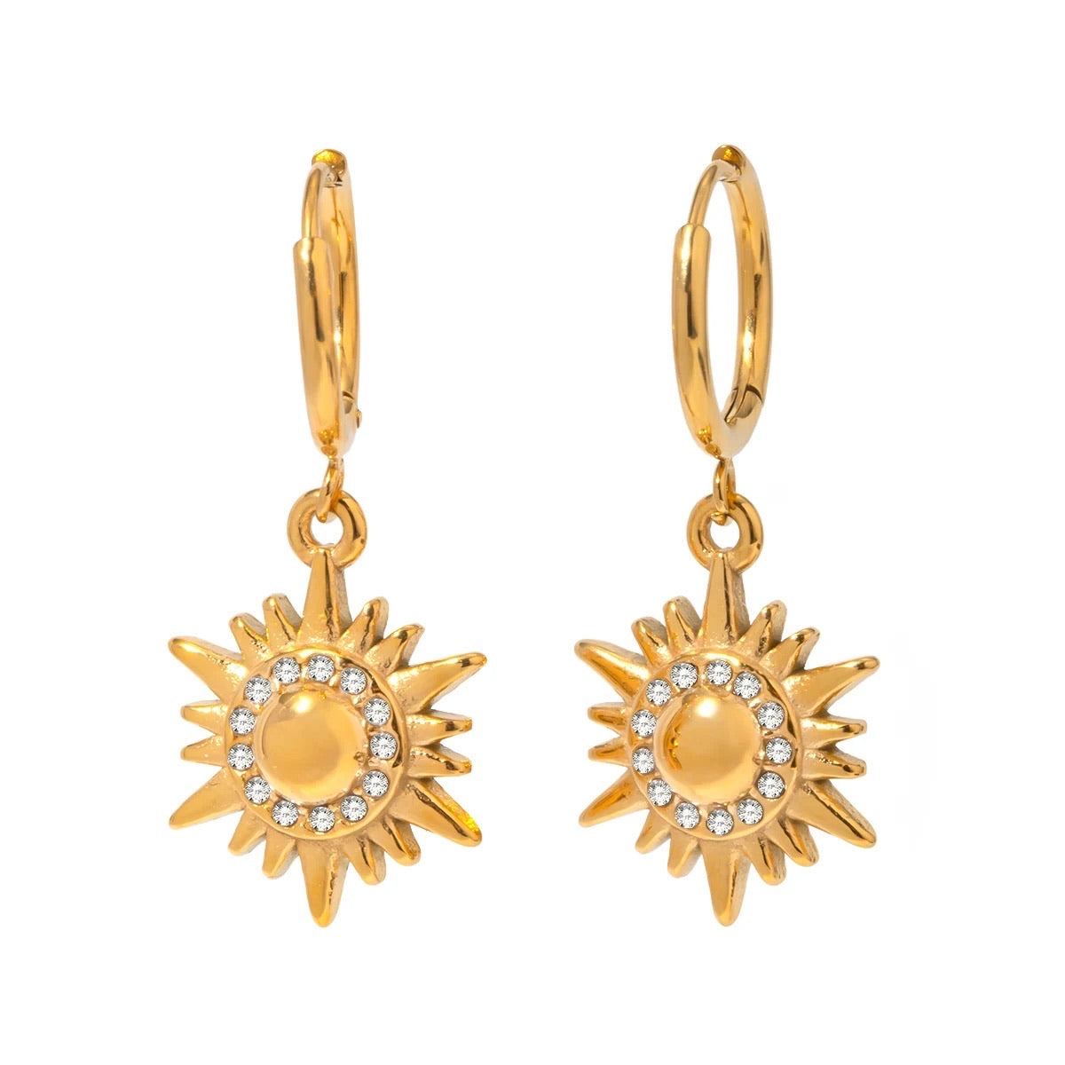 Sunny Glow Drops Earrings