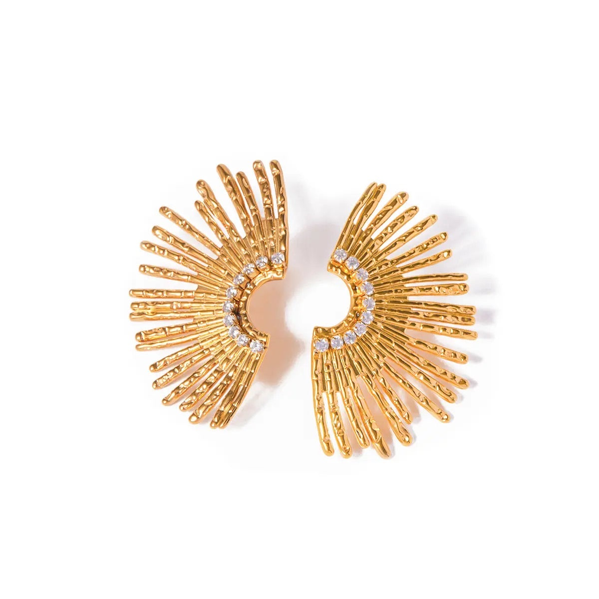 Sunburst Statement Earrings