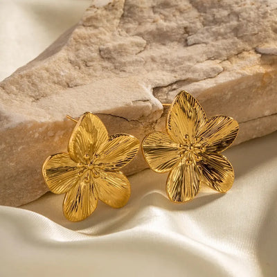 Golden Blossom Earrings