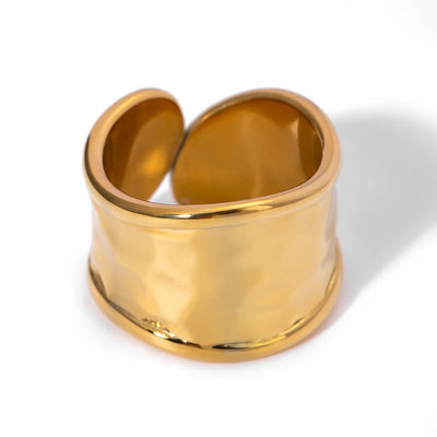 Bold Gold Chunky Ring